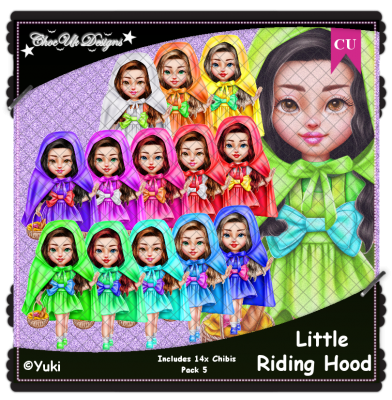 Little Riding Hood CU/PU Pack 5