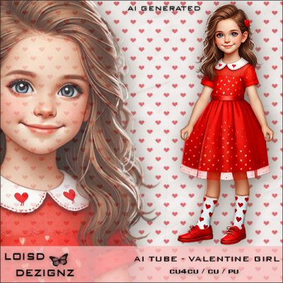 AI Tube 22 - Valentine Girl - cu4cu/cu/pu