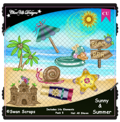 Sunny & Summer Elements CU/PU Pack 5
