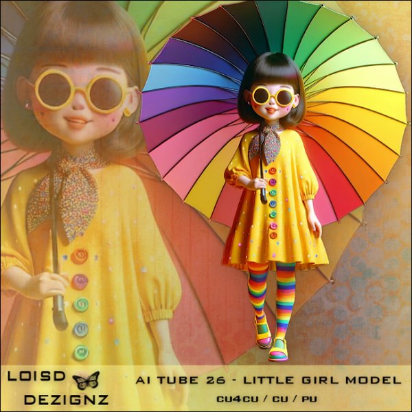 AI Tube 26 - Little Girl Model - cu4cu/cu/pu - Click Image to Close