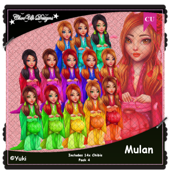 Mulan CU/PU Pack 4 - Click Image to Close