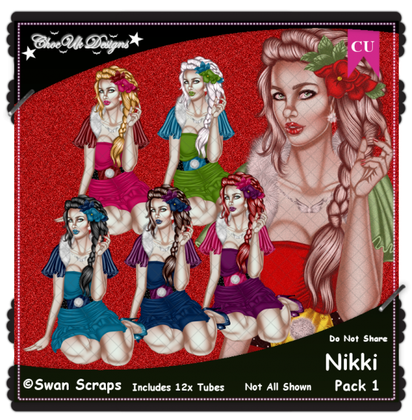 Nikki CU/PU Pack 1 - Click Image to Close