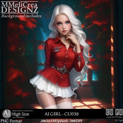 AI - GIRL CU038 (CU4PU/PNG)