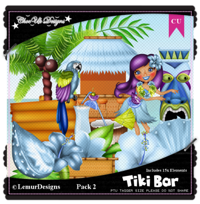 Tiki Bar CU/PU Pack 2