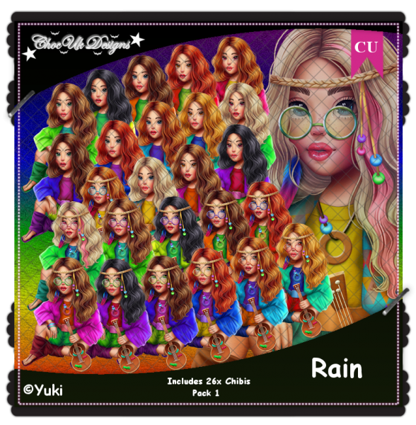 Rain CU/PU Pack 1 - Click Image to Close