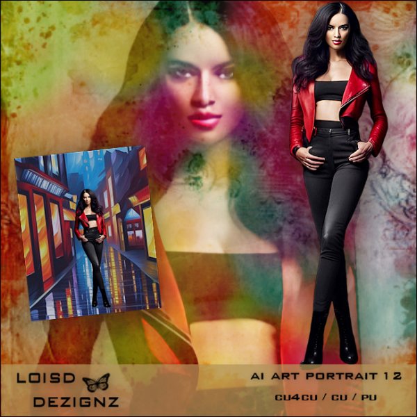 AI - Art Portrait 12 - cu4cu/cu/pu - Click Image to Close