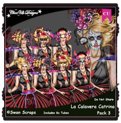 La Calavera Catrina CU/PU Pack 3