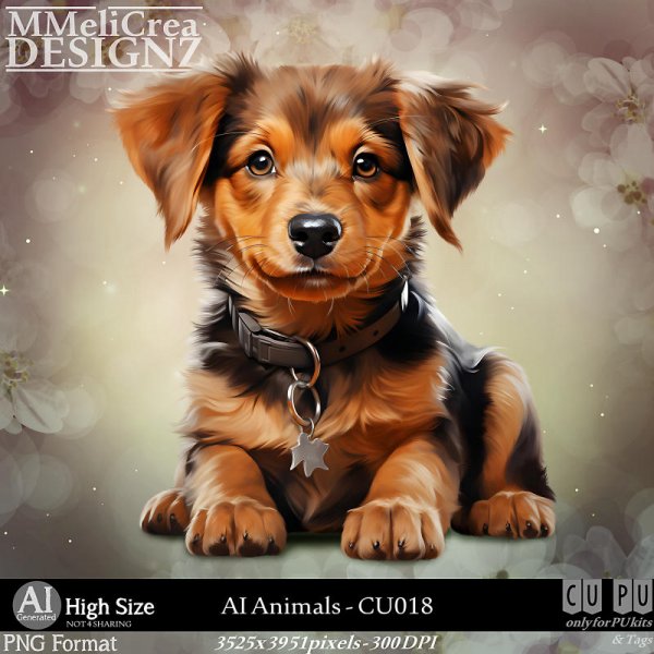 AI - ANIMALS CU018 (CU4PU/PNG) - Click Image to Close