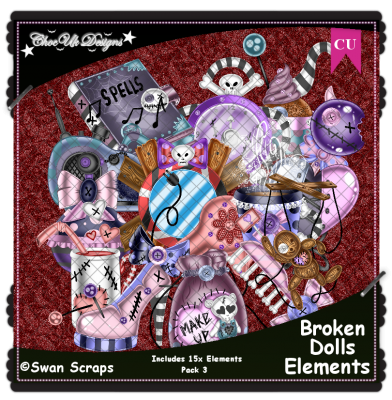 Broken Dolls Elements CU/PU Pack 3