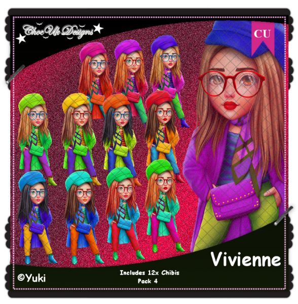 Vivienne CU/PU Pack 4 - Click Image to Close