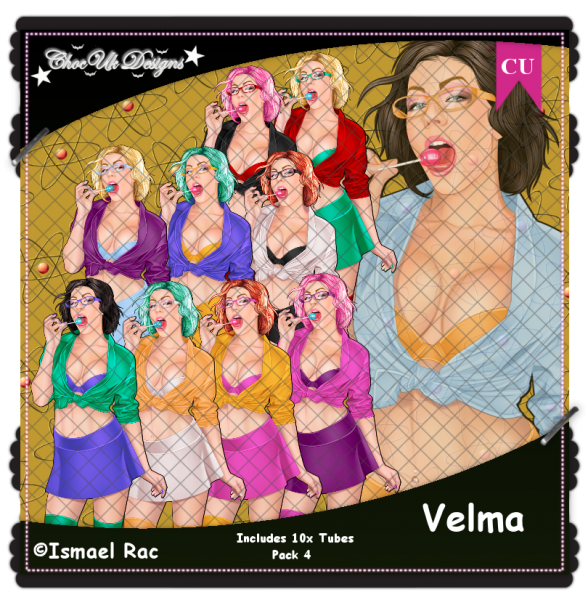 Velma CU/PU Pack 4 - Click Image to Close