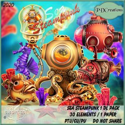 Sea Steampunk 1 DL Pack