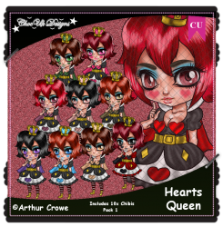 Hearts Queen CU/PU Pack 1