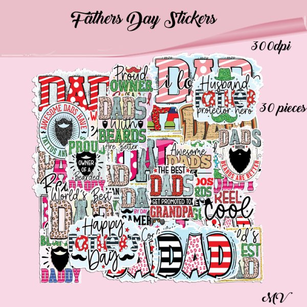 Father's Day Stickers - Click Image to Close