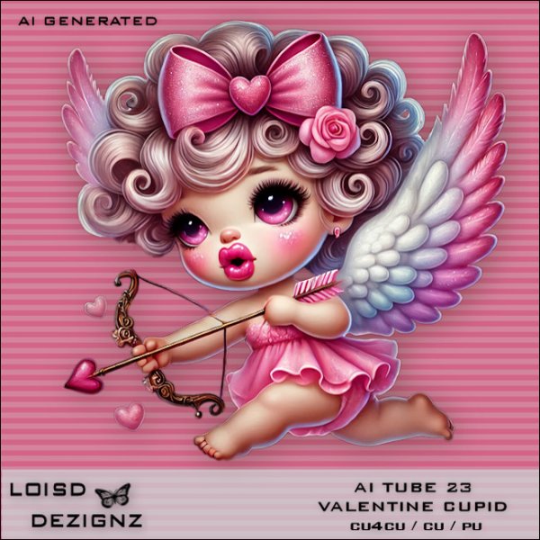 AI Tube 23 - Valentine Cupid - cu4cu/cu/pu - Click Image to Close