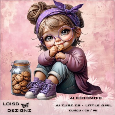 AI Tube 09 - Little Girl - cu4cu/cu/pu