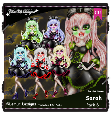 Sarah CU/PU Pack 6