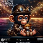 AI - Chimpanzees - CU001 (CU4PU/PNG)