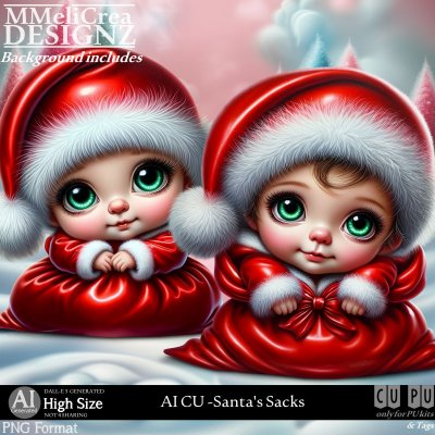 AI - CU Santa's Sacks (CU4PU / PNG)
