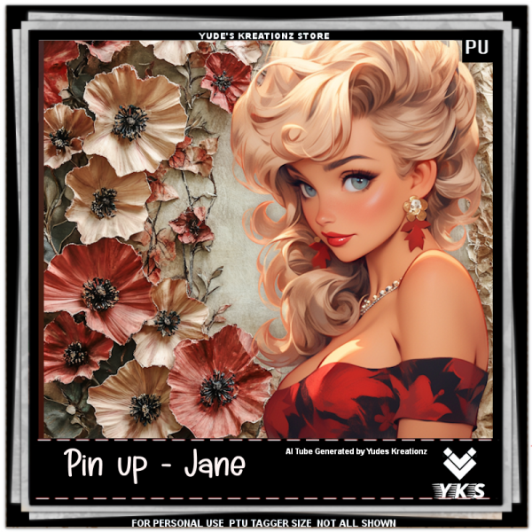 Jane Pin up - Click Image to Close