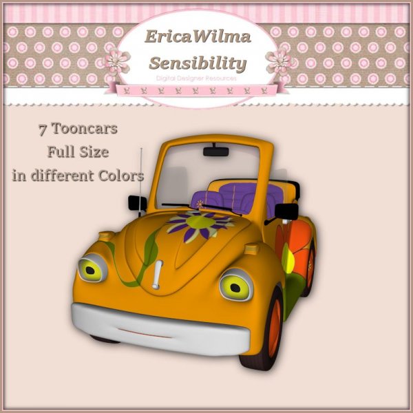 EW Toon Car CU - Click Image to Close