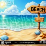 AI - CU Strawberry Holiday (CU4PU/PNG)