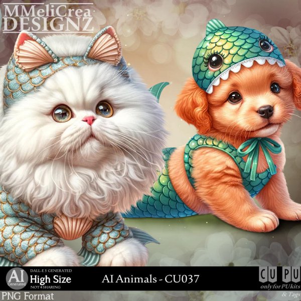 AI - ANIMALS CU037 (CU4PU/PNG) - Click Image to Close