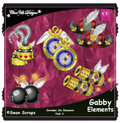 Gabby Elements CU/PU Pack 4