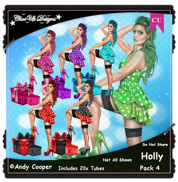 Holly CU/PU Pack 4 - Click Image to Close