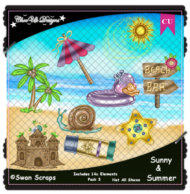 Sunny & Summer Elements CU/PU Pack 3