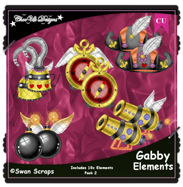 Gabby Elements CU/PU Pack 2 - Click Image to Close