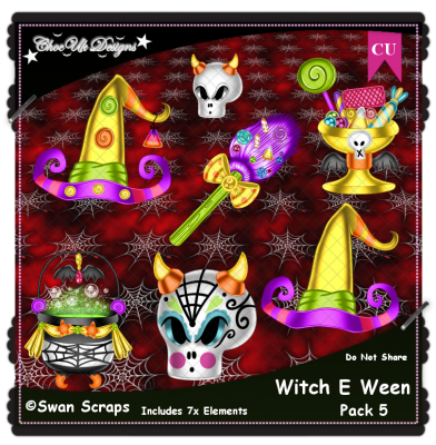 Witch E Ween CU/PU Pack 5