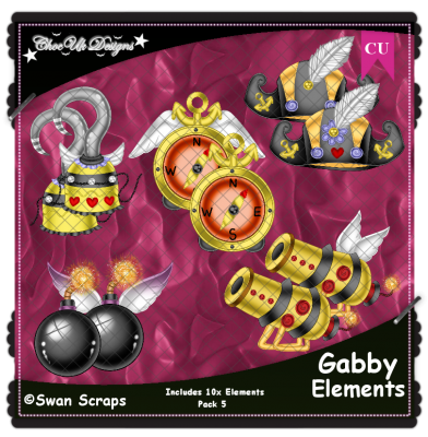 Gabby Elements CU/PU Pack 5