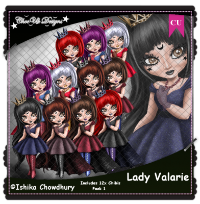 Lady Valerie CU/PU Pack 1