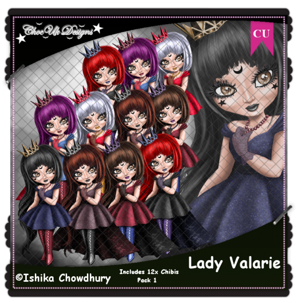 Lady Valerie CU/PU Pack 1 - Click Image to Close