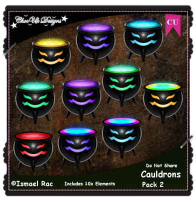 Cauldrons CU/PU Pack 2