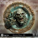 AI - Monster Plates - CU001 (CU4PU/PNG/PACK)