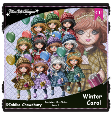 Winter Carol CU/PU Pack 5