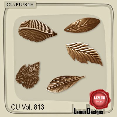 CU Vol. 813 Metal leaves