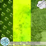CHRISTMAS GREEN ELEMENT PACK CU - FULL SIZE by Disyas