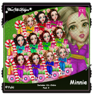 Minnie CU/PU Pack 3