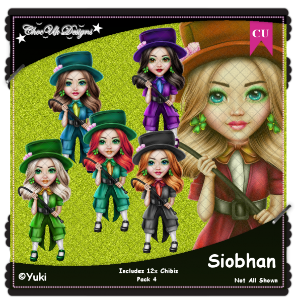 Siobhan CU/PU Pack 4 - Click Image to Close