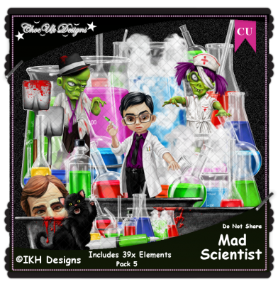 Mad Scientist Elements CU/PU Pack 5