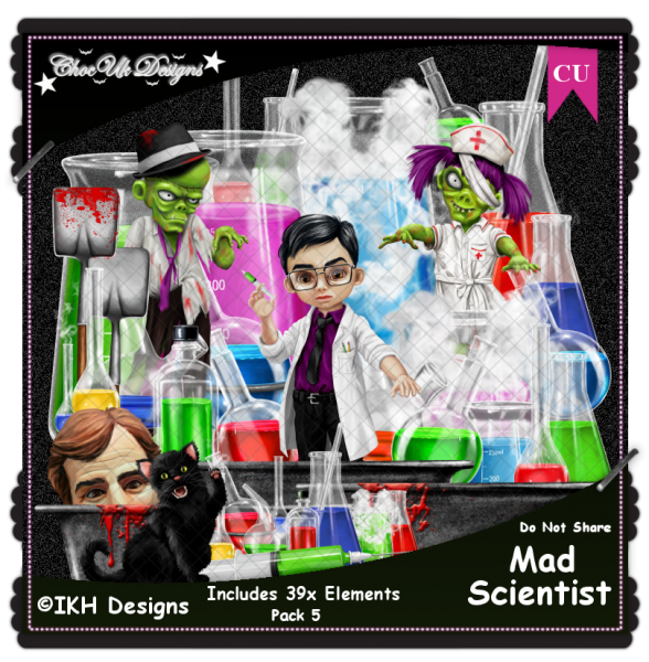 Mad Scientist Elements CU/PU Pack 5 - Click Image to Close