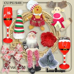 CU Vol. 1058 Christmas by Lemur Designs