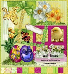 Happy Easter/Spring Scrap Kit