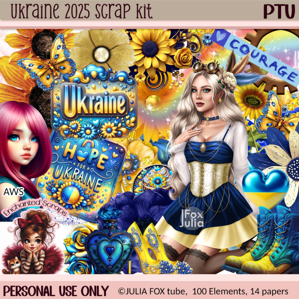 PU-Ukraine Scrap Kit - Click Image to Close