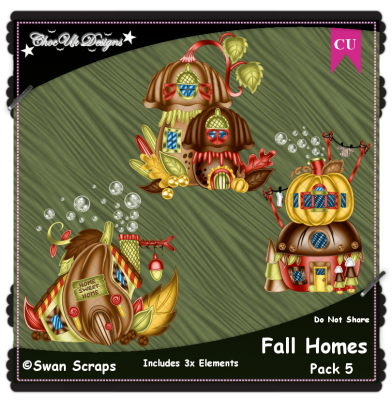 Fall Homes Elements CU/PU Pack 5