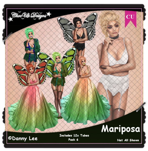 Mariposa CU/PU Pack 6 - Click Image to Close