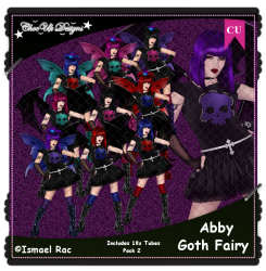 Abby Goth Fairy CU/PU Pack 2